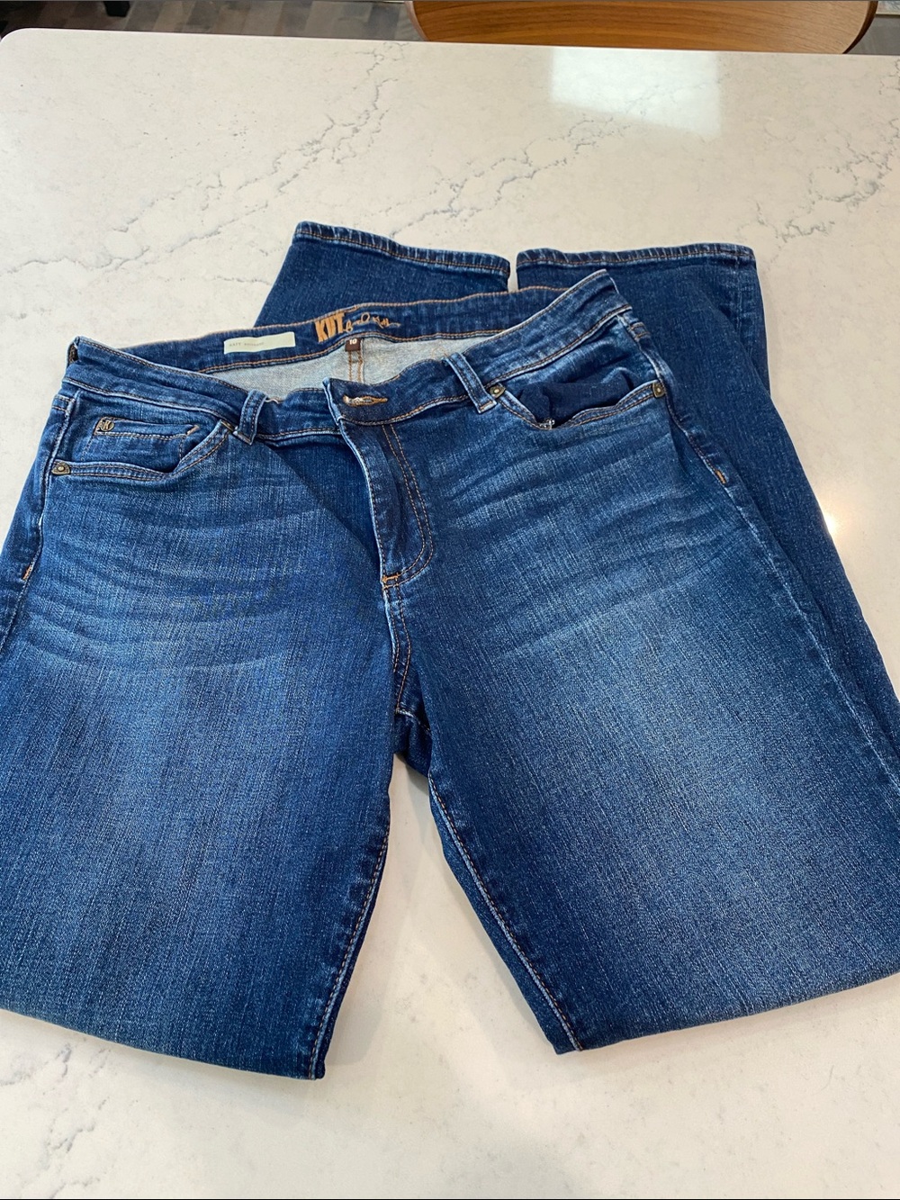 Kut from the Kloth - Women’s Blue Denim Jeans - Boyfriend Fit